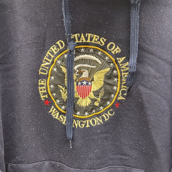 United States Of America - Washington DC Hoodie Adult Size L Embroidered - Picture 3 of 7
